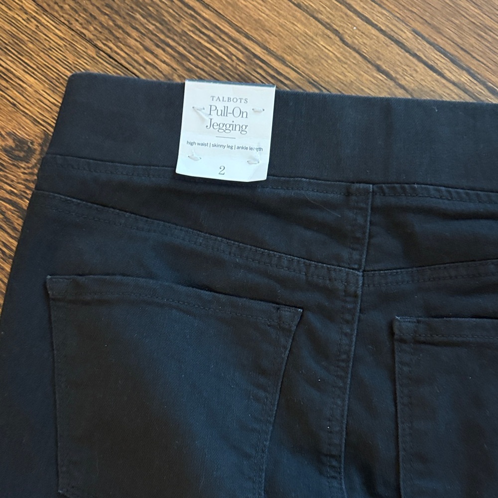 Talbots black Pull-On Jeggings